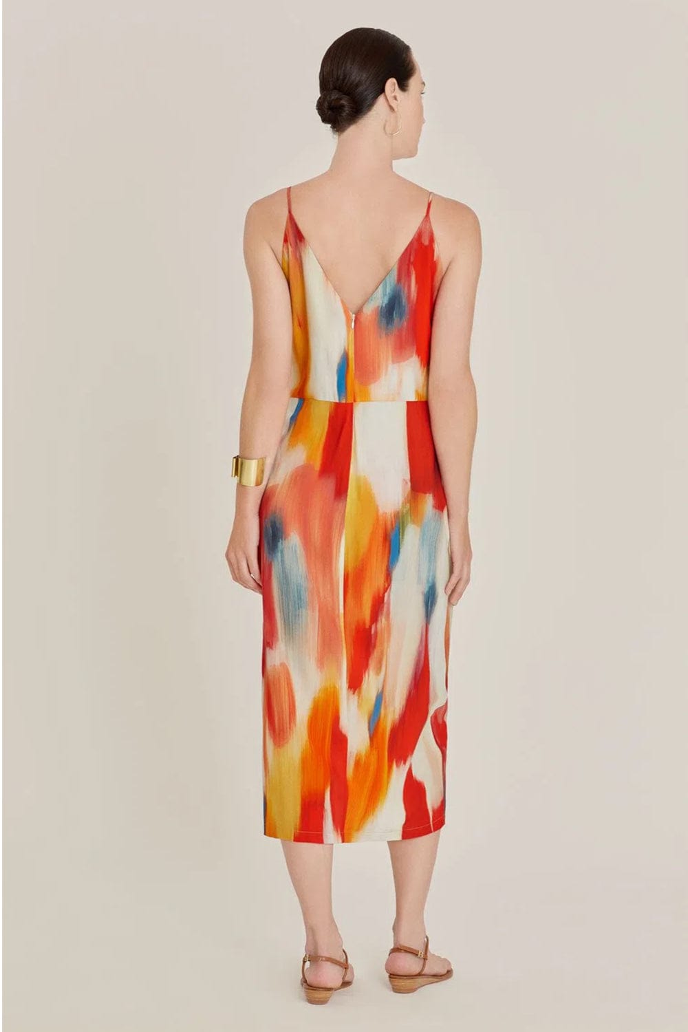 Lenny Niemeyer - Vestido Midi com Alça Torcida Guara