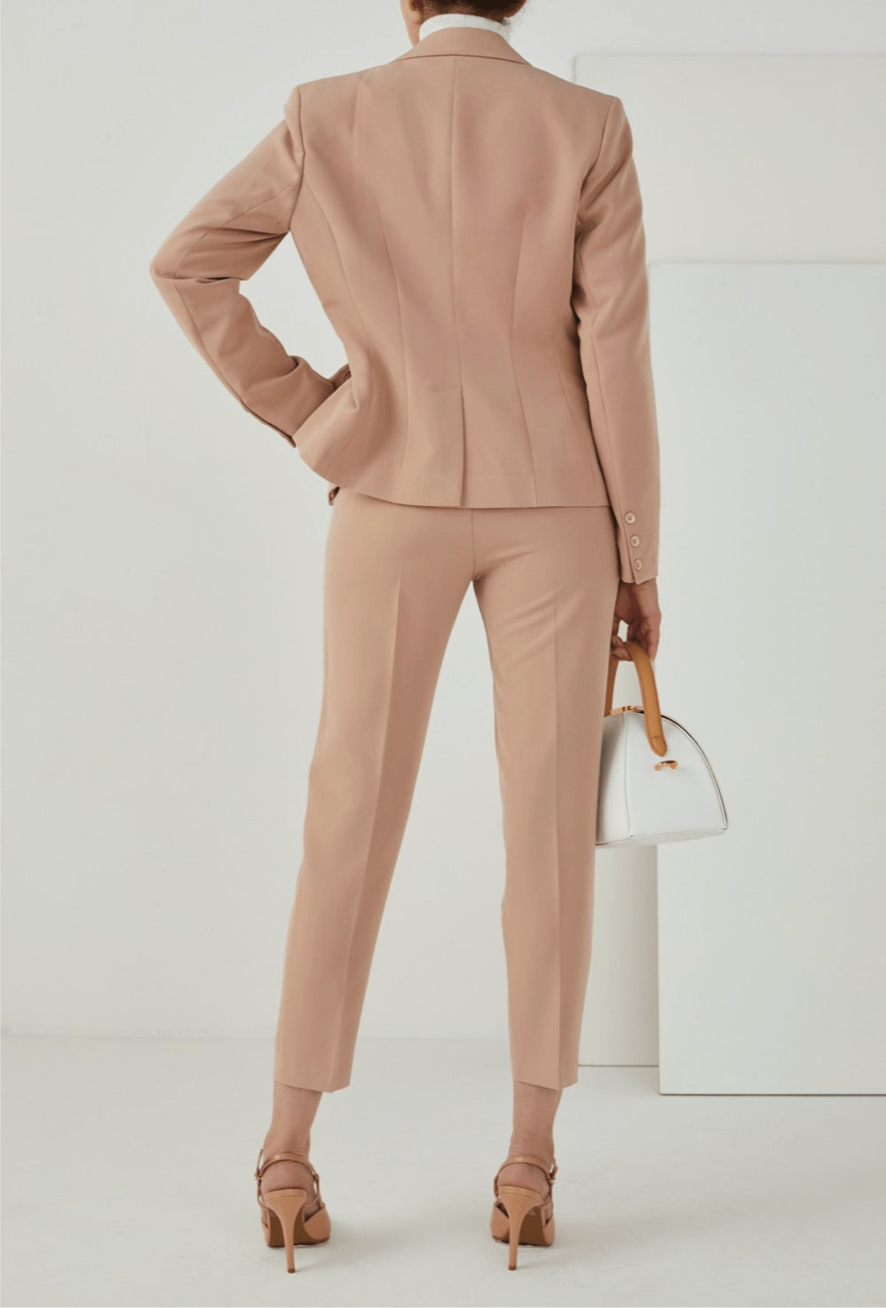 Access - Calça Alfaiataria Bege