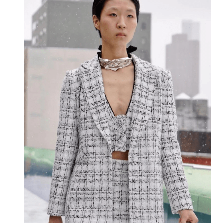 Coolrated - Blazer Tweed Xadrez Uptown