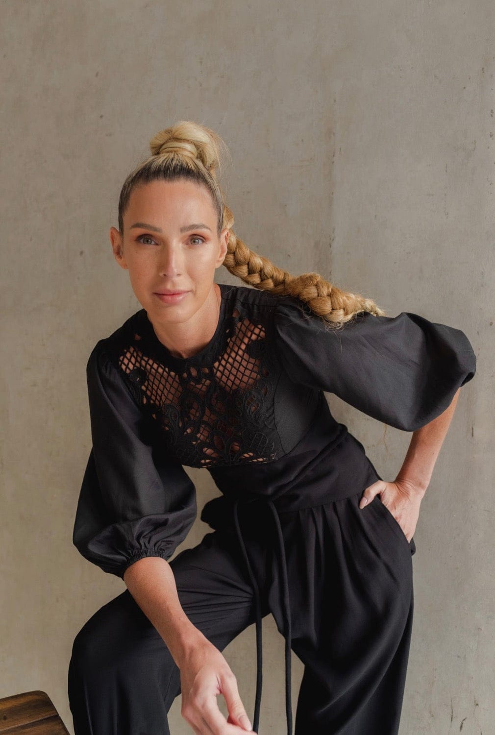 Tissé - Calça Luna Preto