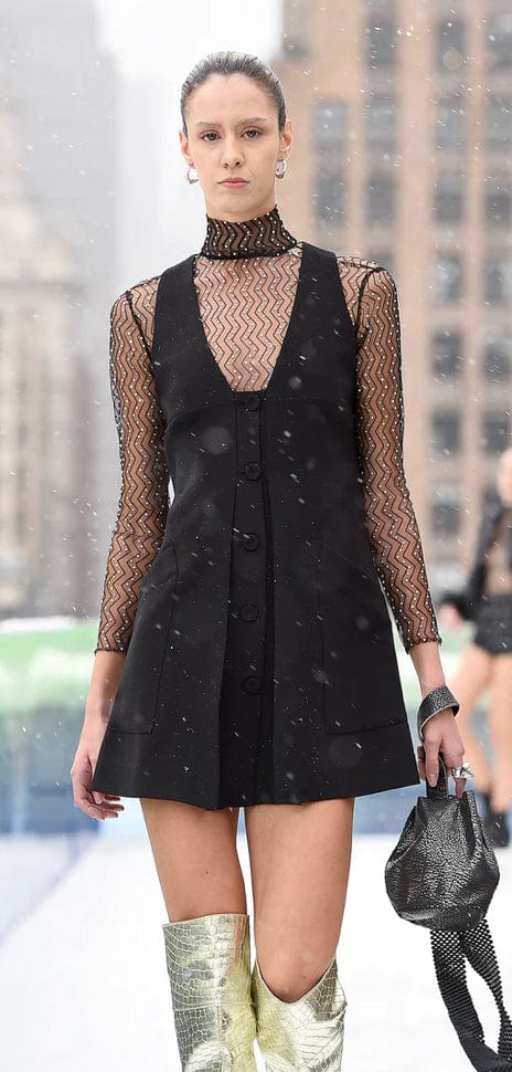 Coolrated - Vestido Mini Downtown Preto