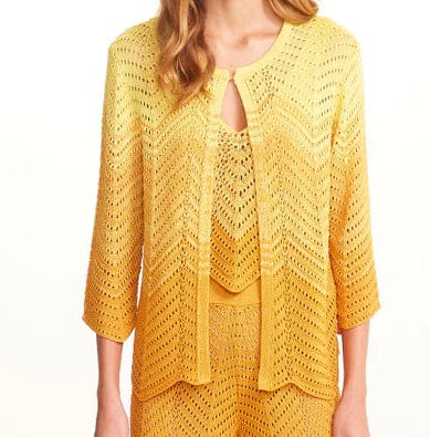 Viviane Furrier - Casaqueto Tricot Degradê