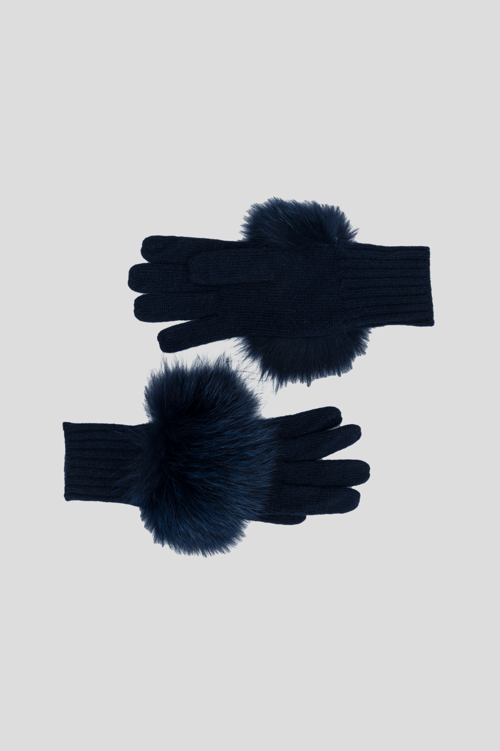 Alpo - Luvas de Lã Azul Marinho