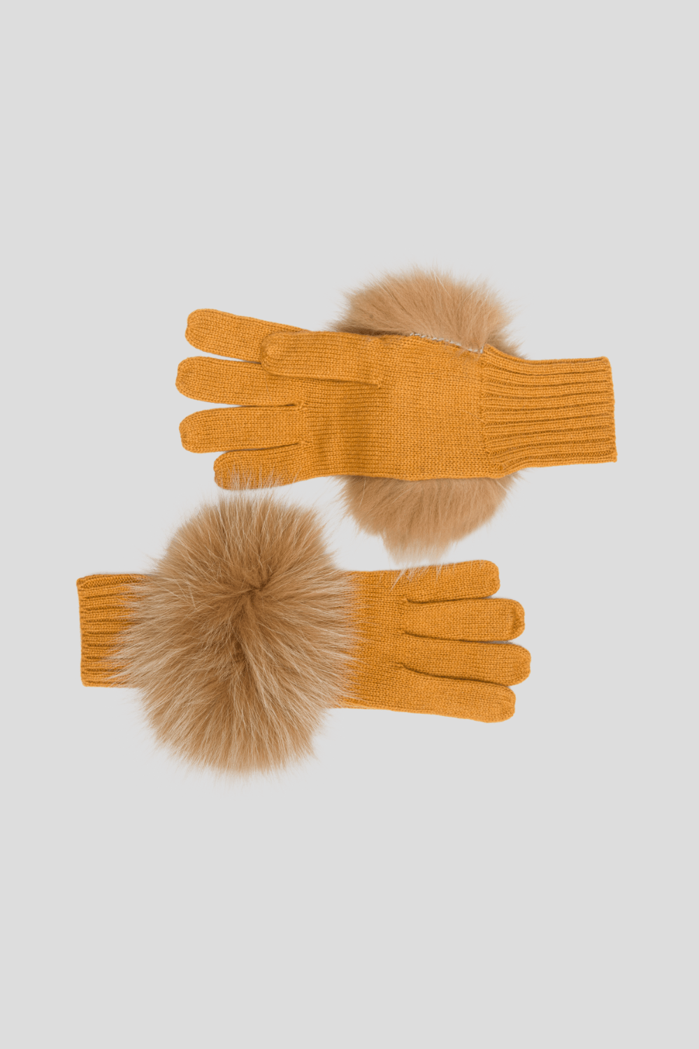 Alpo - Luvas de Lã Mostarda