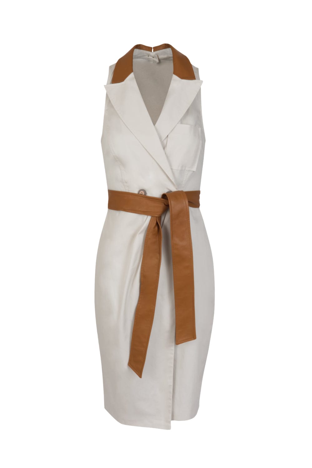 Access - Vestido Midi Bicolor Envelope