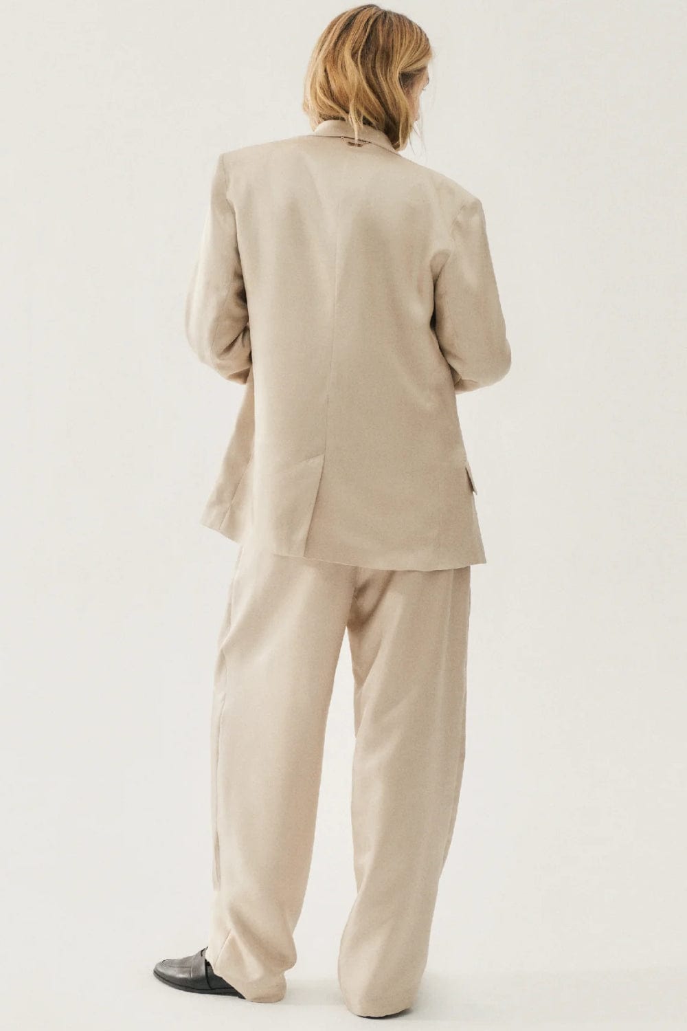 Silk Laundry - Blazer Twill Miami Seda Bege