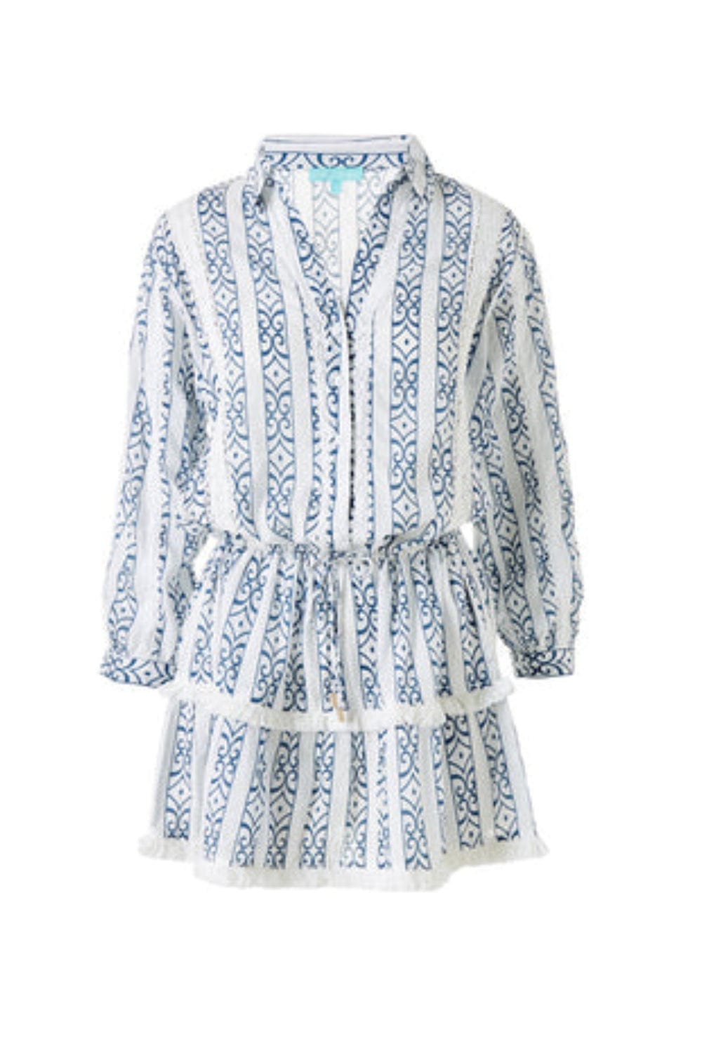 Melissa Odabash - Vestido Curto Aztec Stripe Sophia