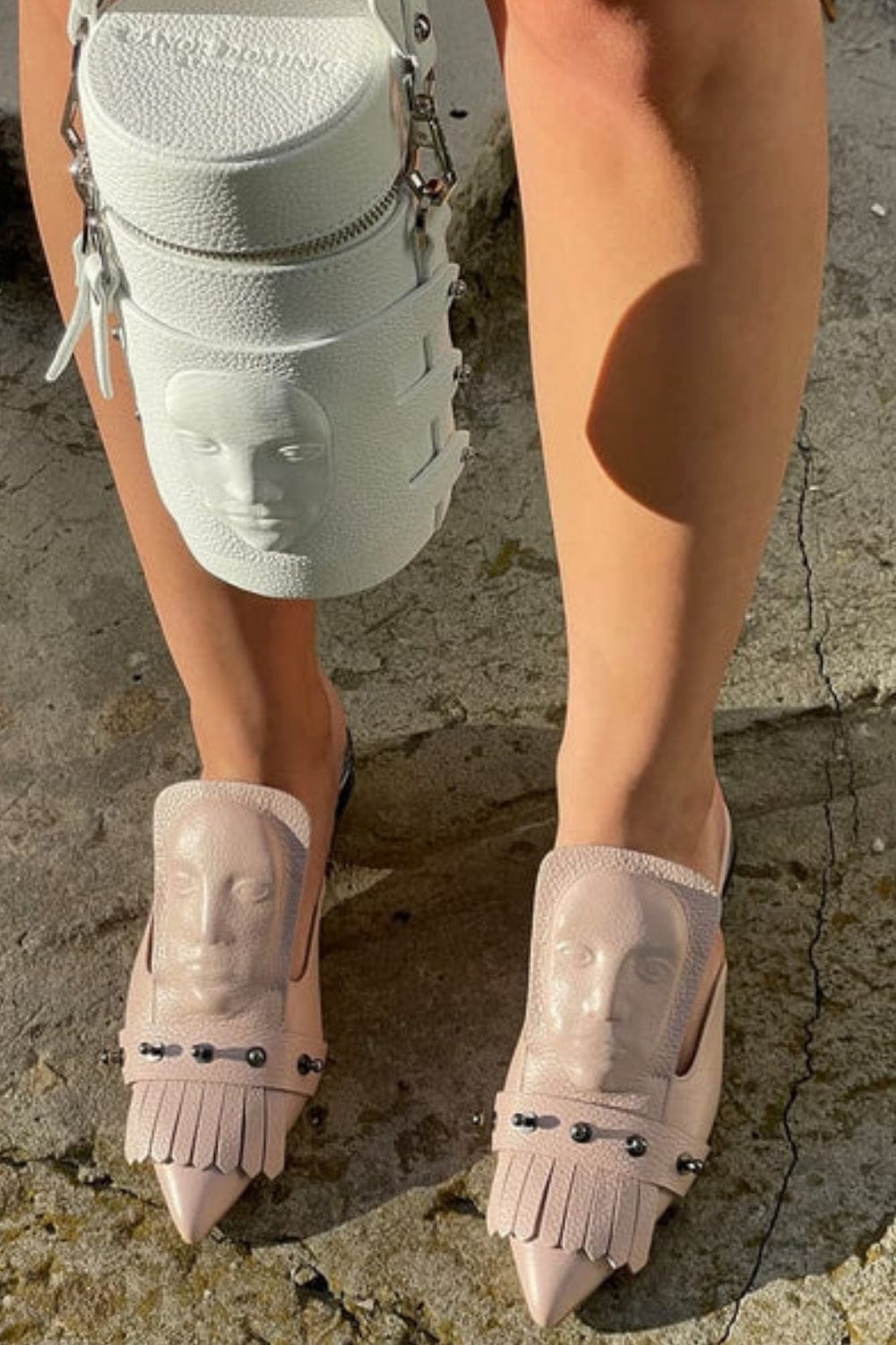 Ganor Dominic - Mule Couro Marcel Rosa