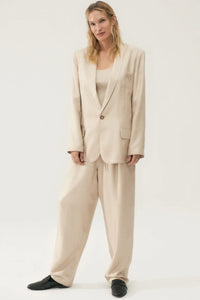 Silk Laundry - Blazer Twill Miami Seda Bege