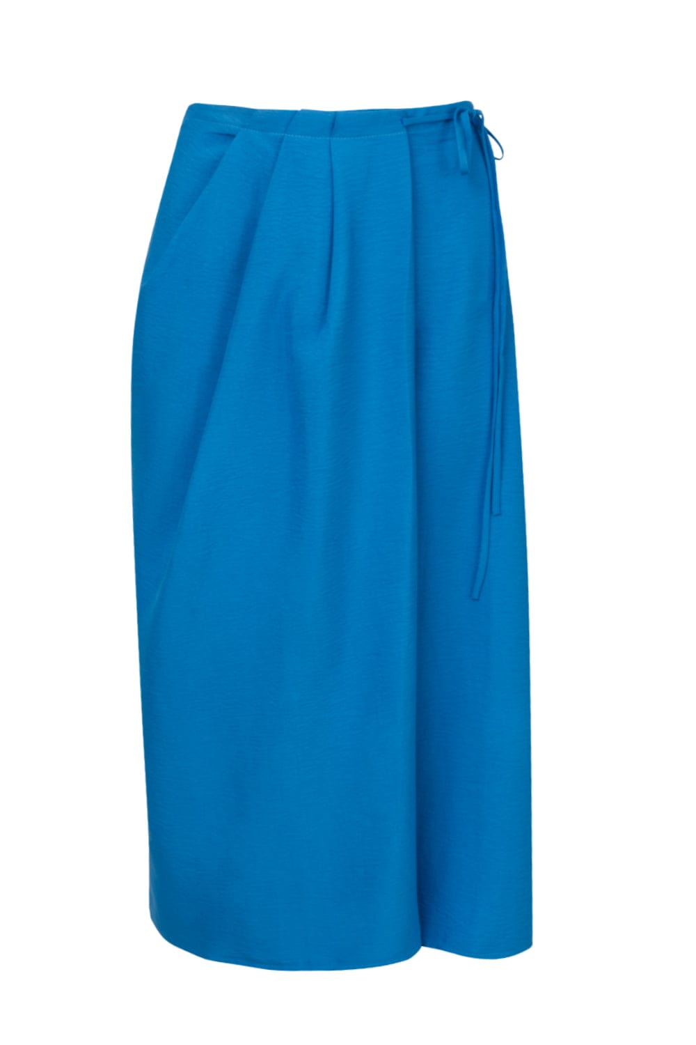 Viviane Furrier - Saia Midi Azul