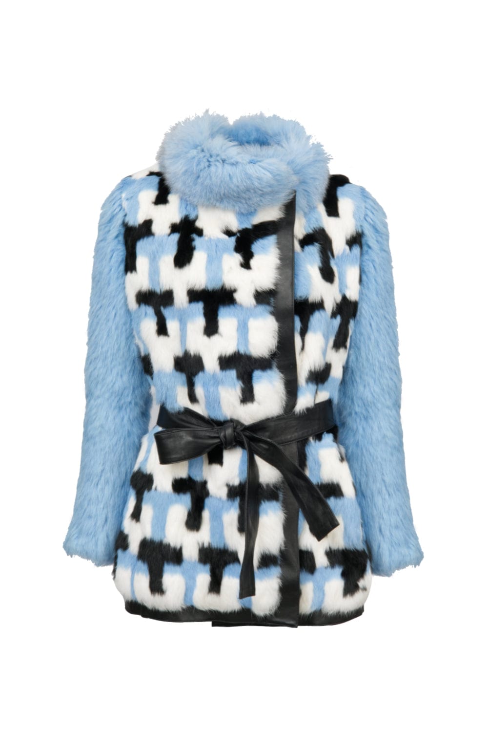 Madre Reina - Casaco 3/4 Pele e Couro