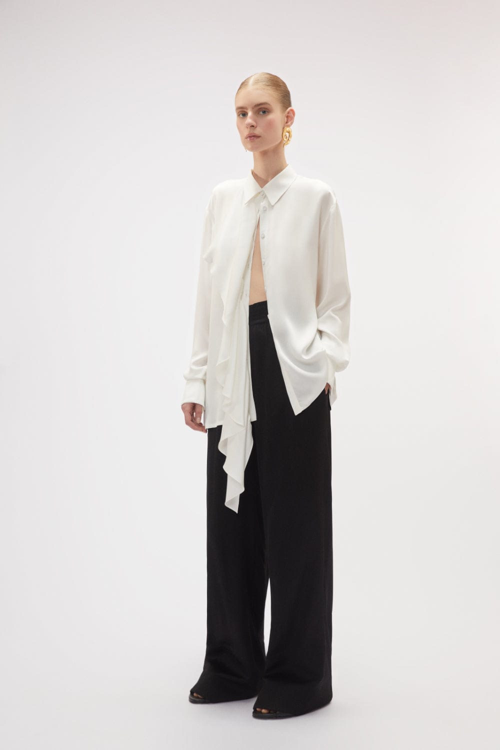 Coven - Calça Crepe Elysia Preto