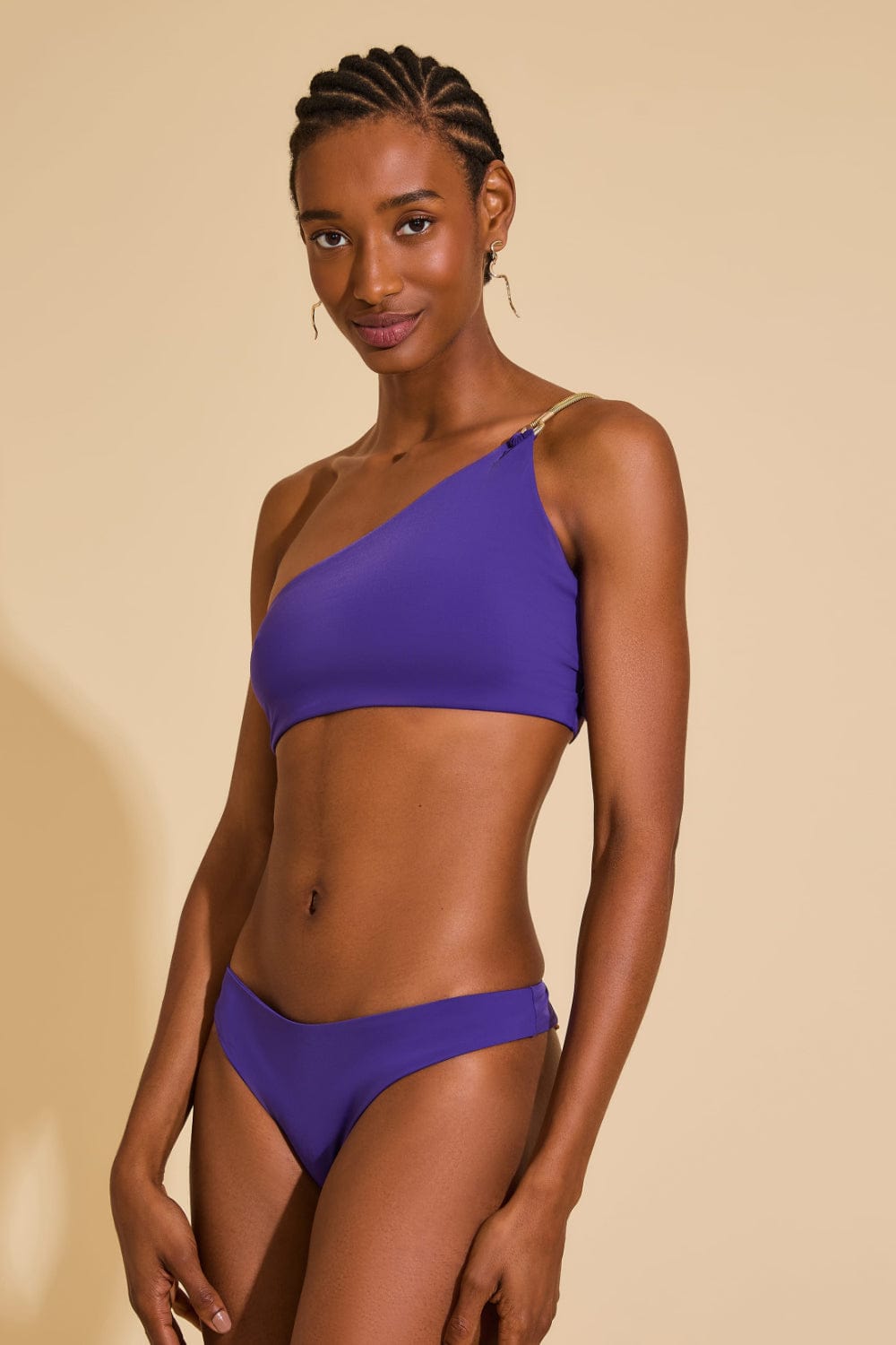 Lenny Niemeyer - Calça Básica Jabuticaba Roxo