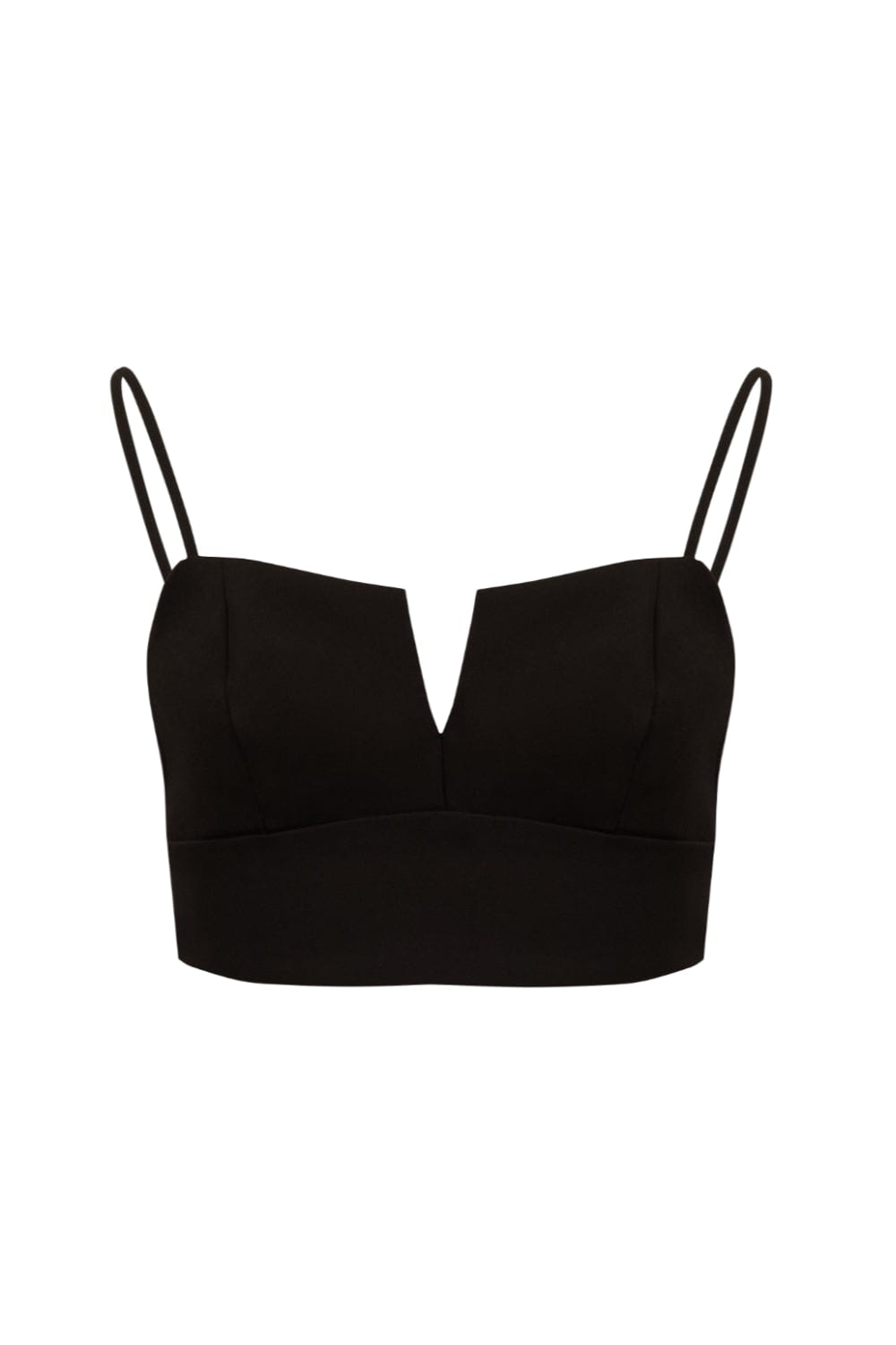 L'Cecci - Top Estruturado com Alças Preto