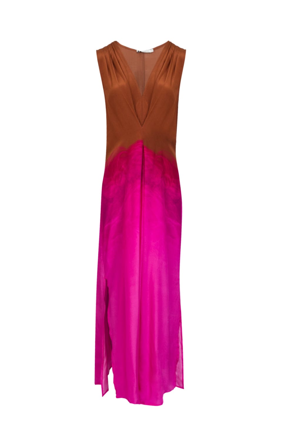 Lenny Niemeyer - Vestido Longo Seda com Prega Central Holi