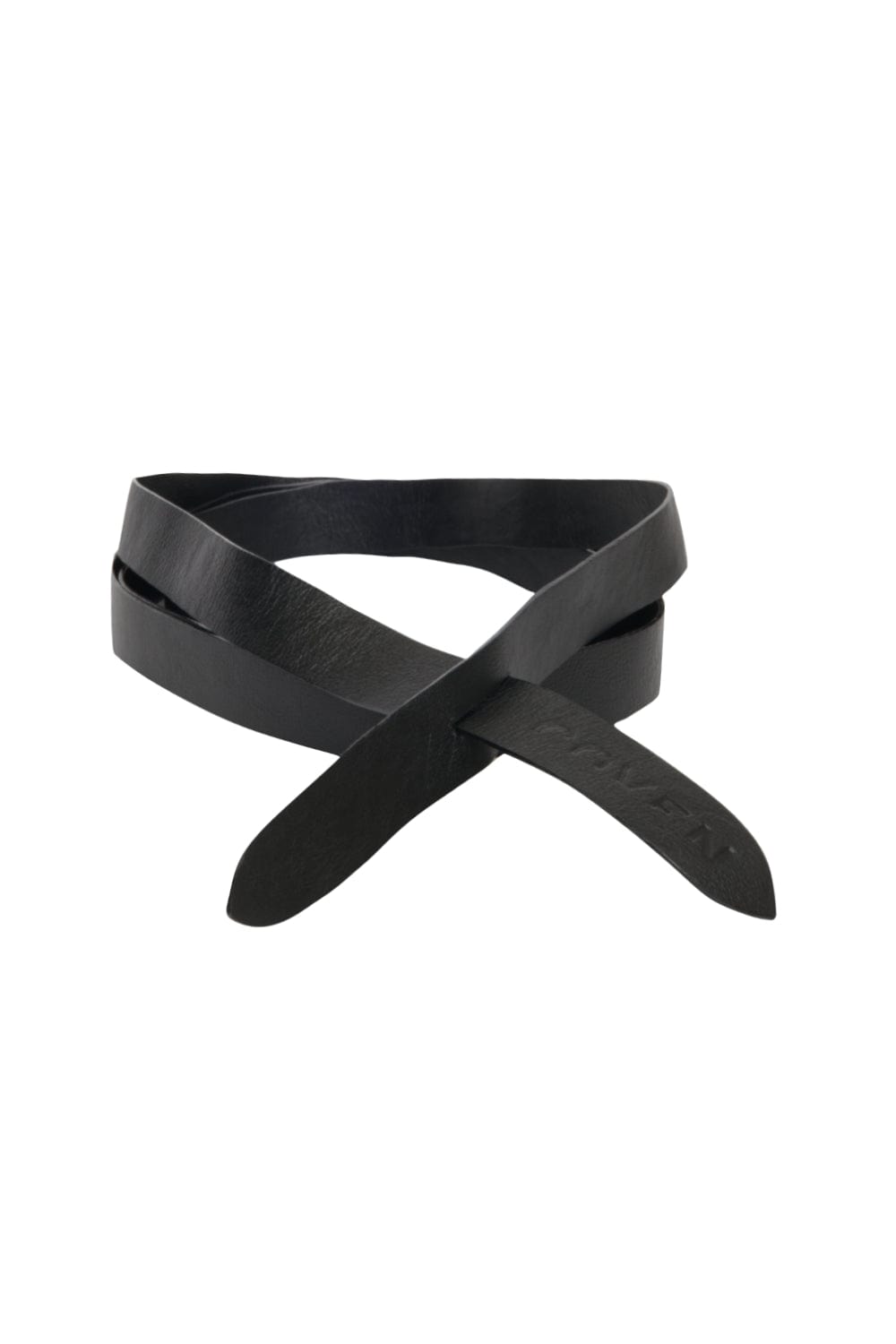 Coven - Cinto em Couro Faixa Preto