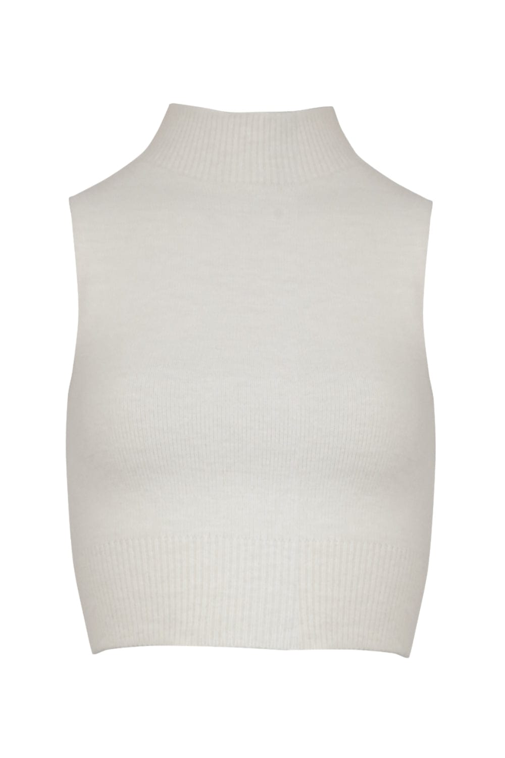 Viviane Furrier - Blusa sem Manga Plush Off White