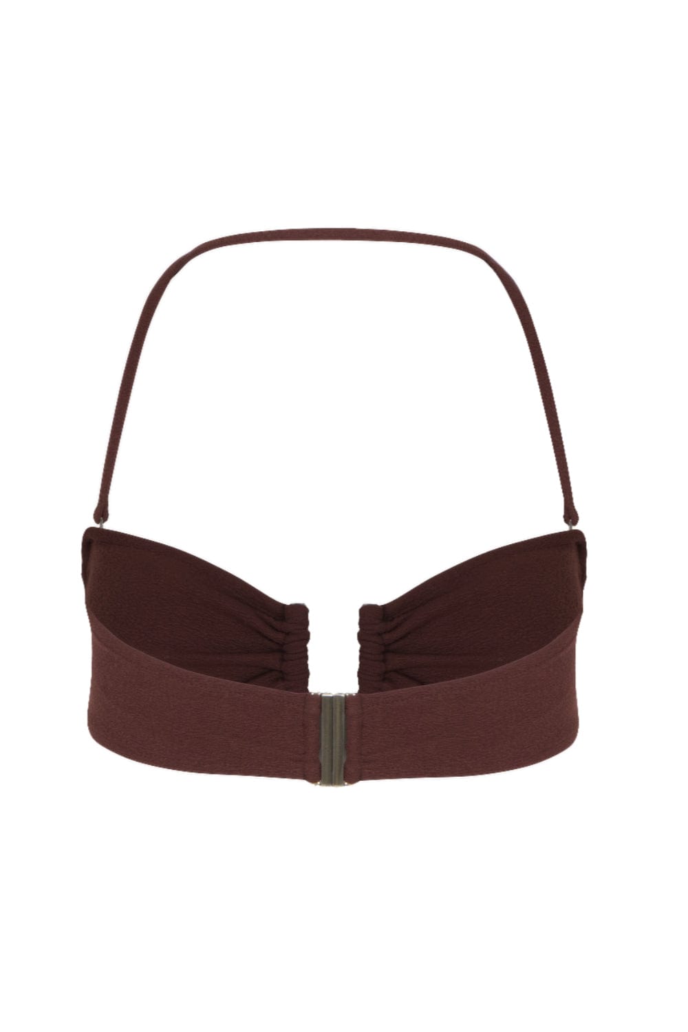 Lenny Niemeyer - Sutiã Bandeau Rita Marrom Café