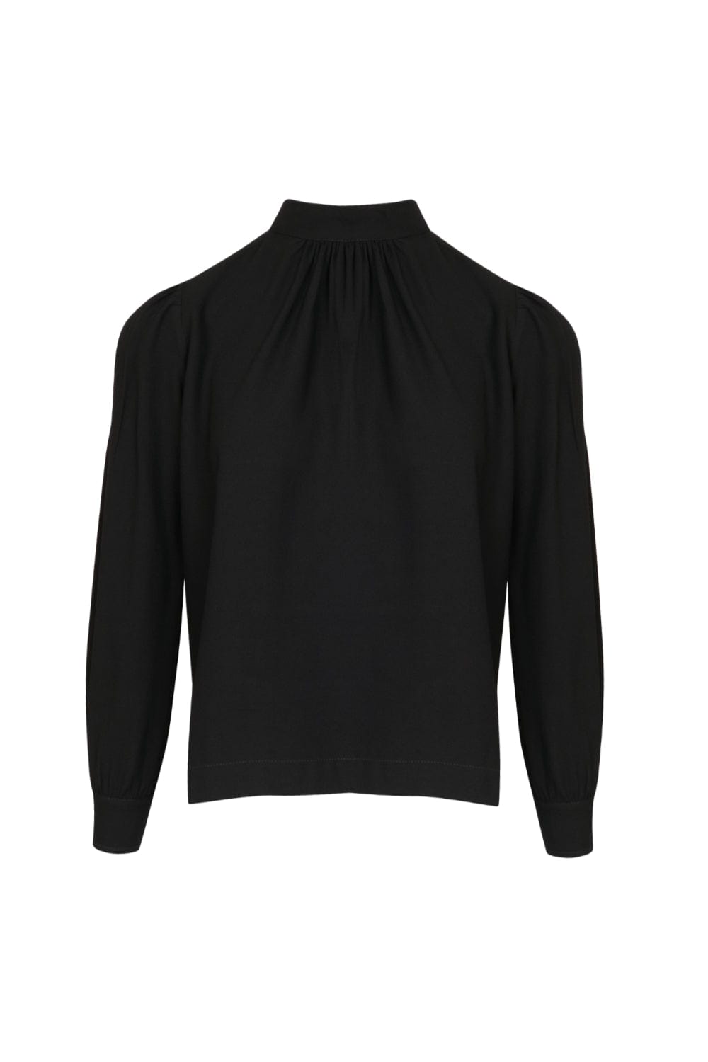 Cholet - Blusa Manga Longa Crepe de Viscose Preto