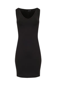 Viviane Furrier - Vestido Segunda Pele Regata Intense Preto