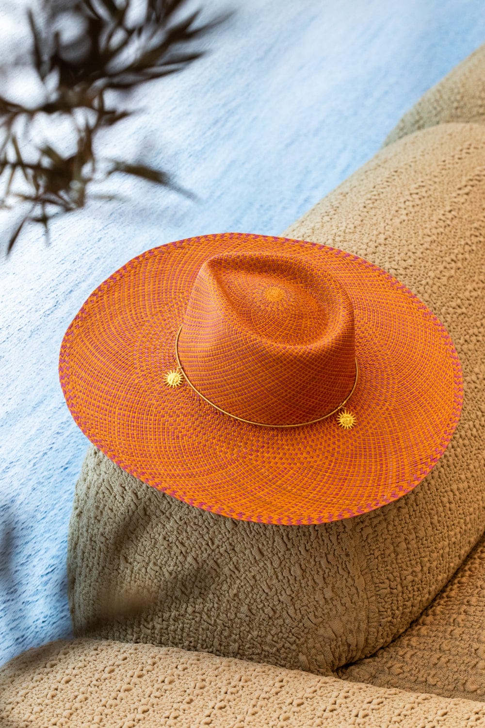 Van Palma - Chapéu de Palha Millie JR  Laranja