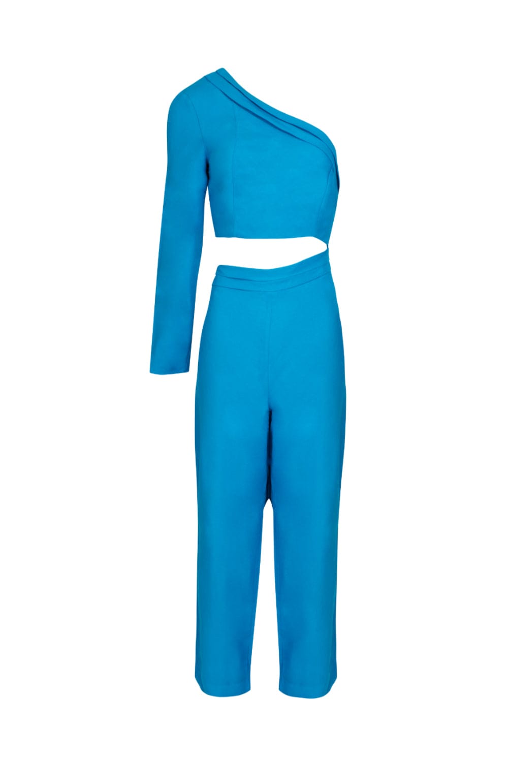 L'Cecci - Macacão Um Ombro Só Azul