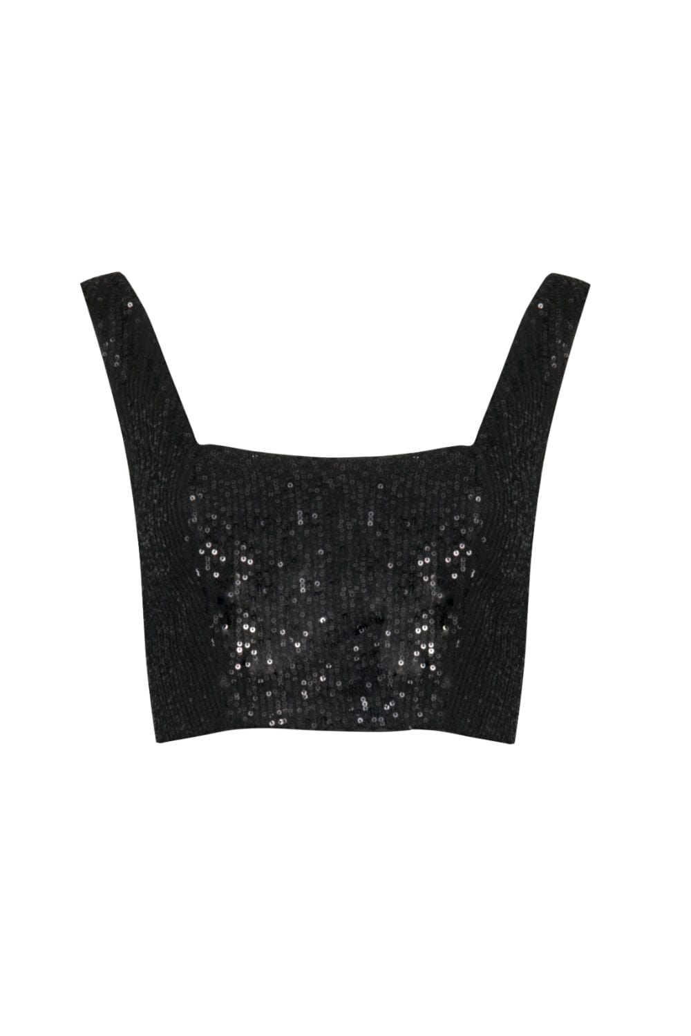 Access - Blusa Cropped Paetês Preto