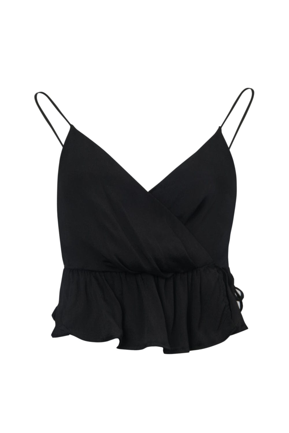 L'Cecci - Blusa de Alça Fina Preto