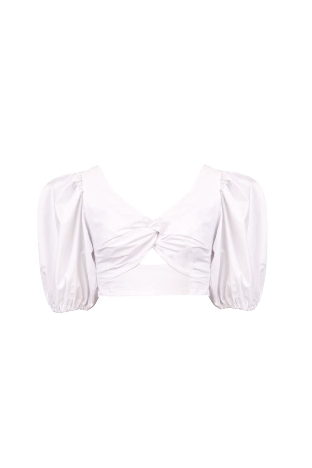 Lalibela - Blusa Cropped Manga Bufante Marie Curie