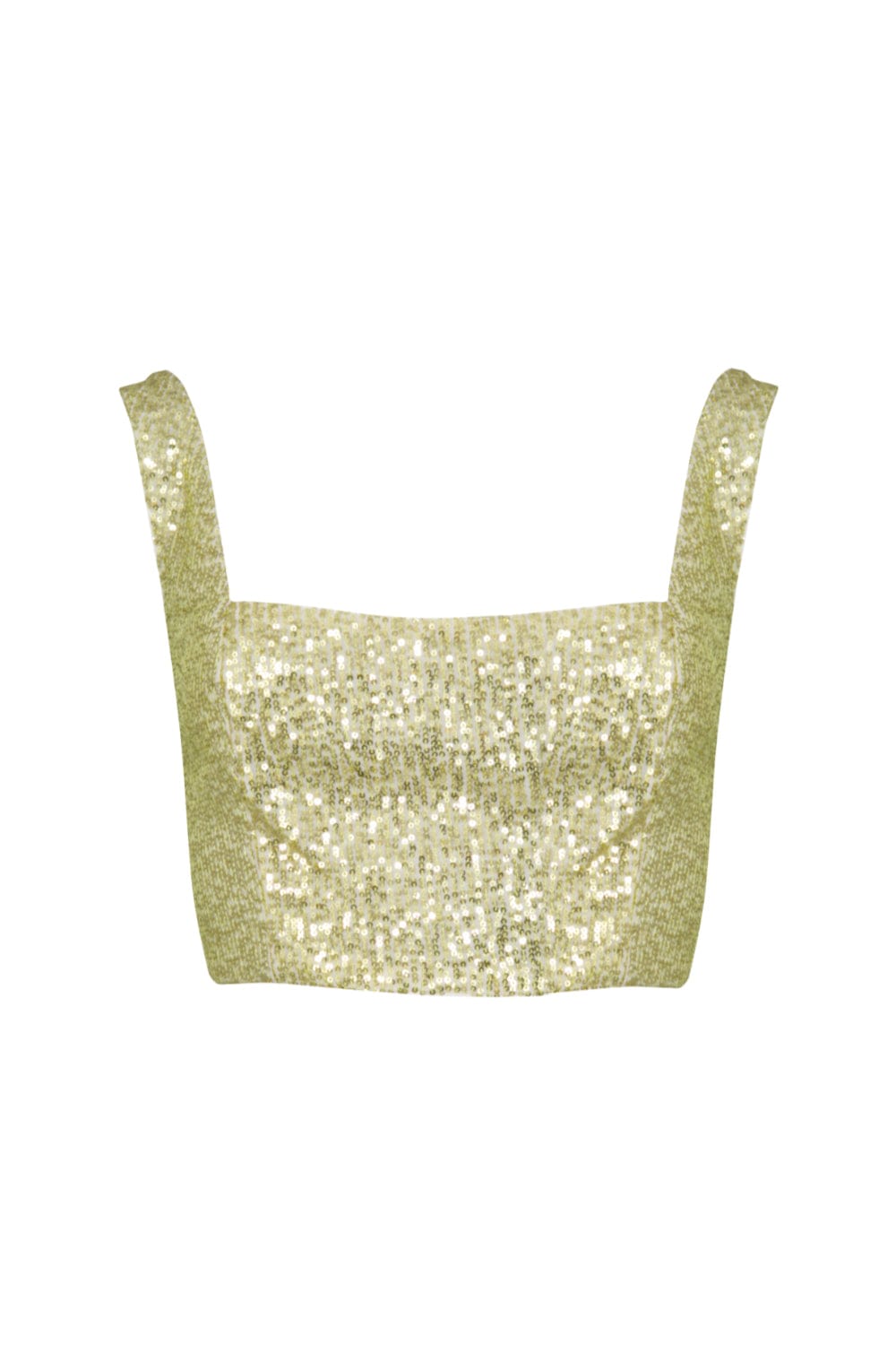 Access - Blusa Cropped Paetês Lima