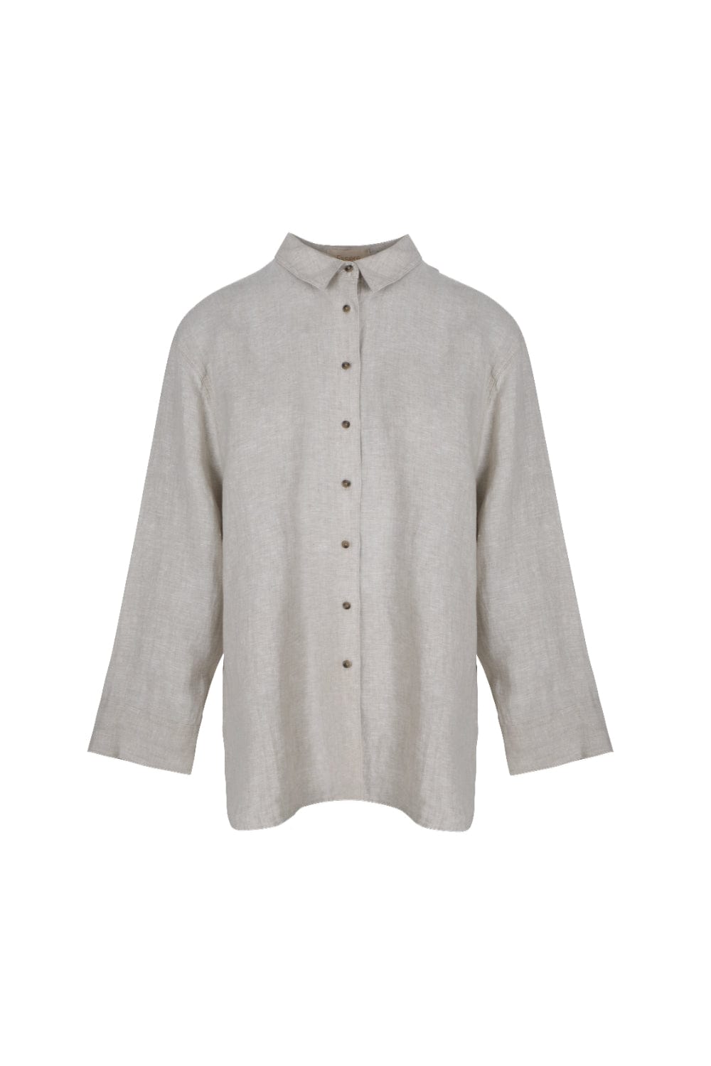 Essere Italiano - Camisa Manga Longa Linho Natural