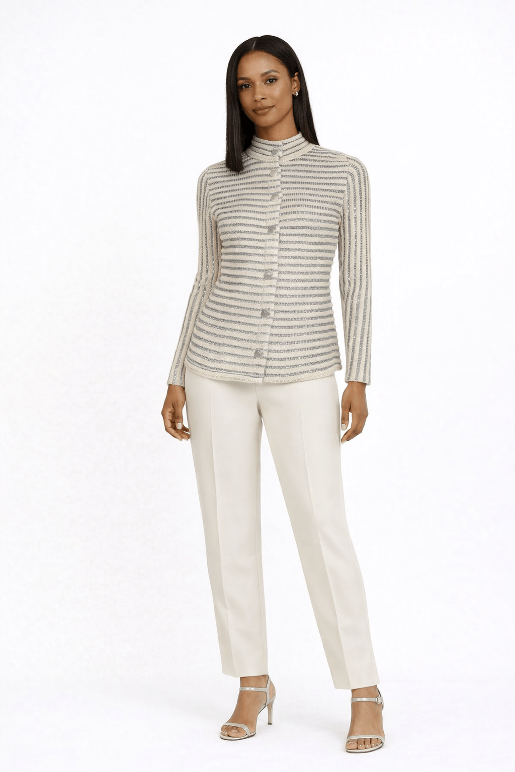 Maria Pavan - Casaco Velour Crochet