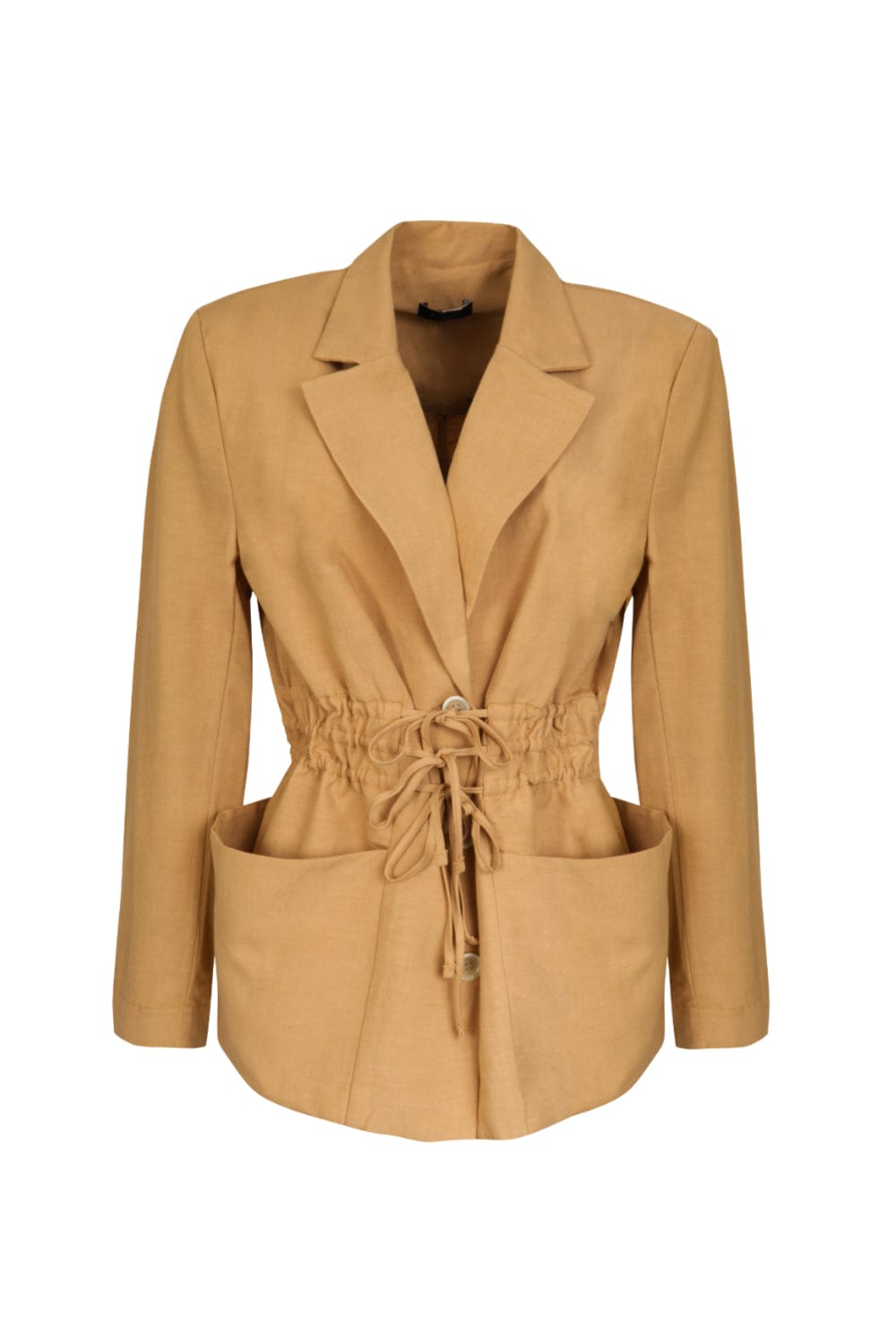 L'Cecci - Blazer Viscolinho Bege