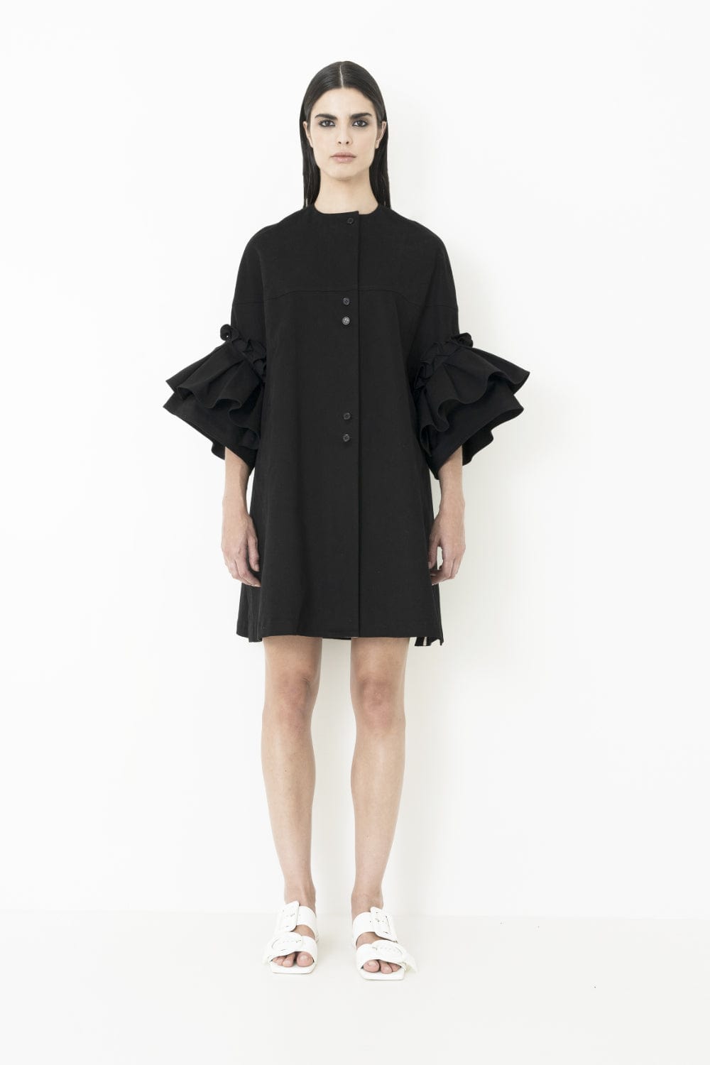 Glória Coelho - Cardigan Sarja Isabella Fiorentino Preto