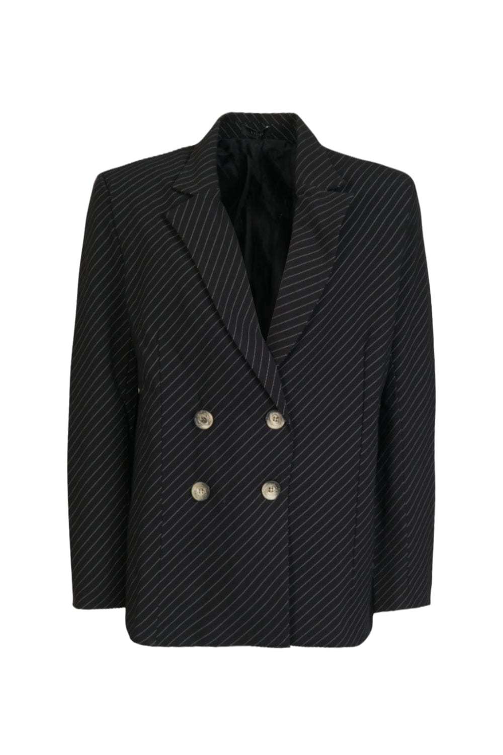 L'Cecci - Blazer Oversized Risca de Giz