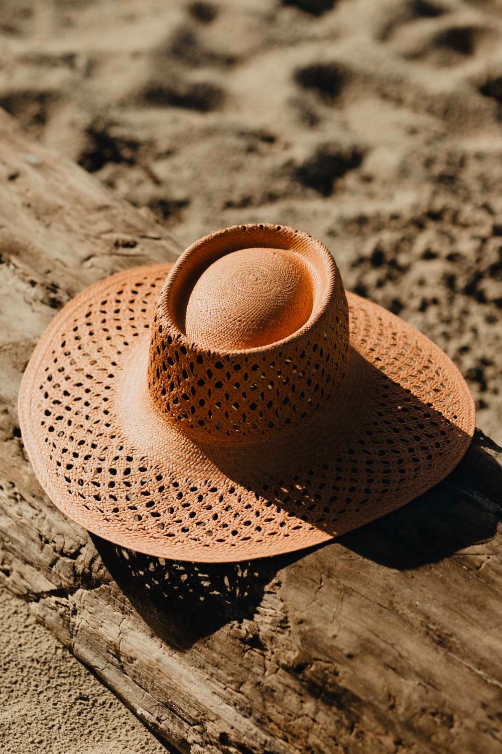 Van Palma - Chapéu de Palha Natural Opale JR 1 Laranja