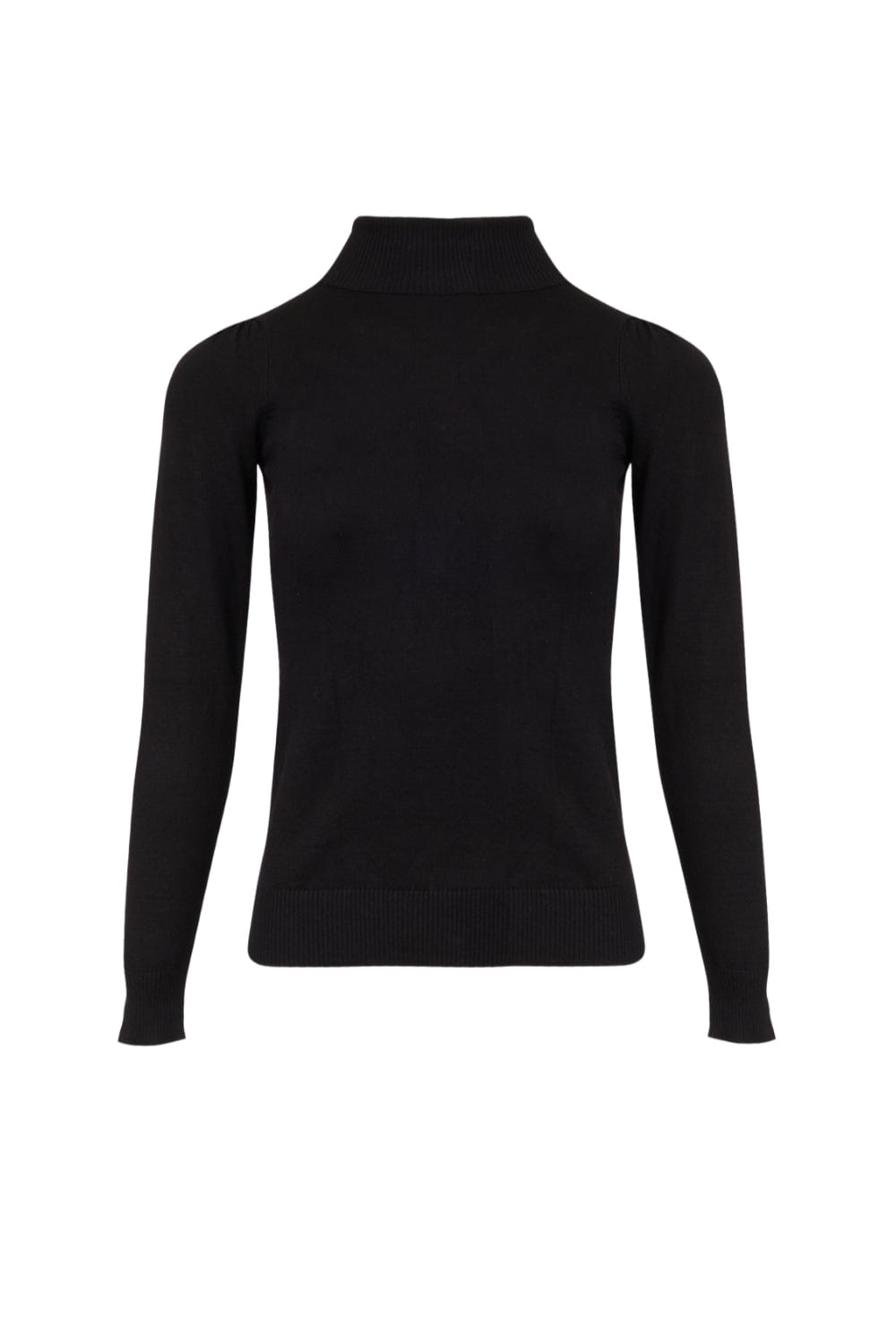 Coven - Blusa Manga Longa Tricot Preto