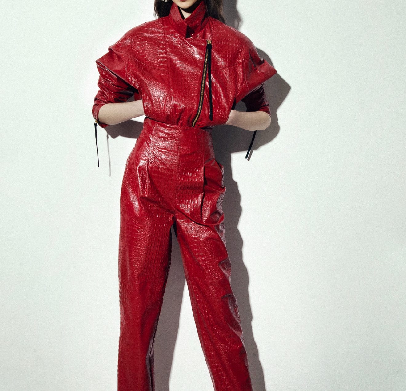 Nineminutes - Calça Clochard Vermelho