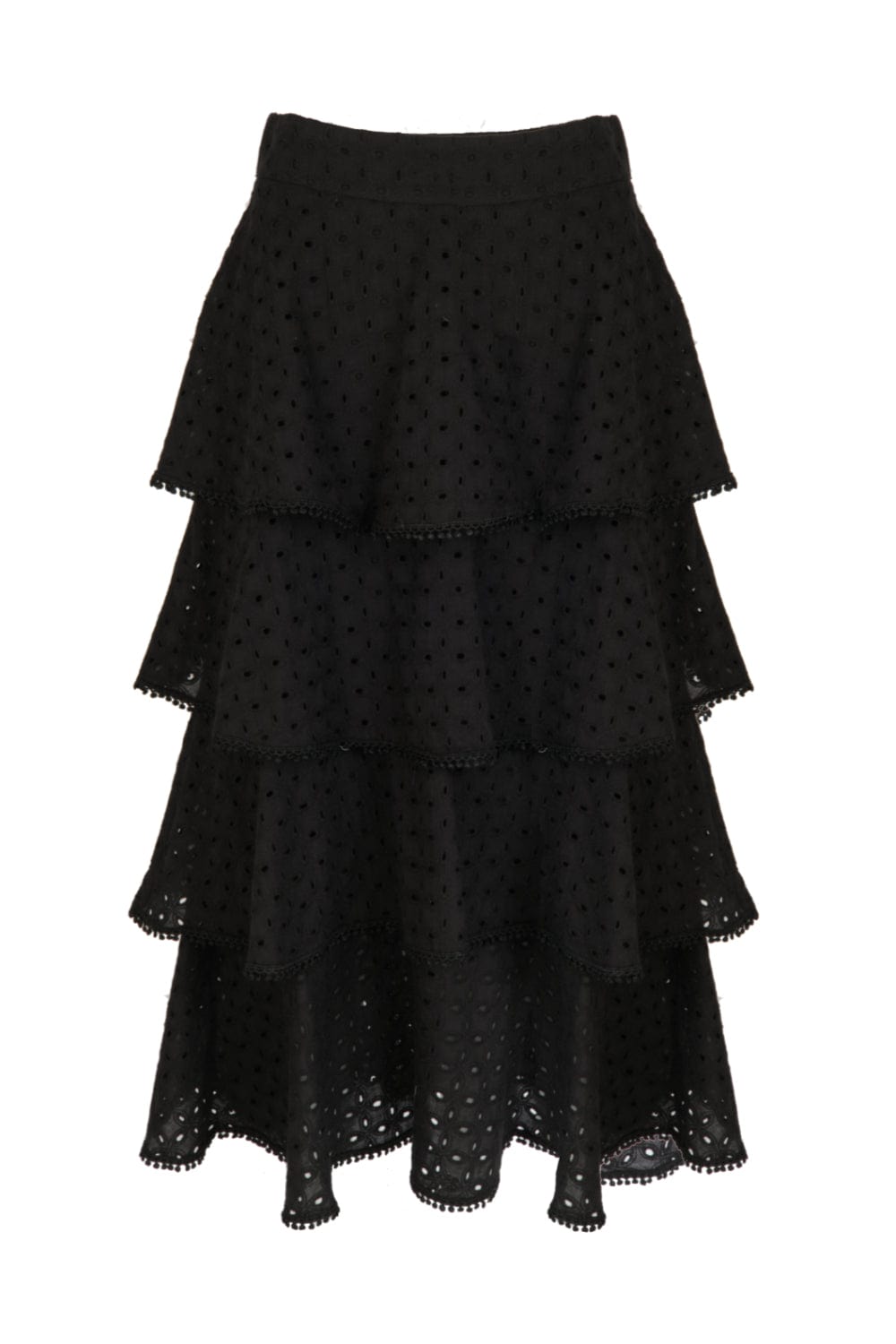 Spell - Saia Midi Laise Preto