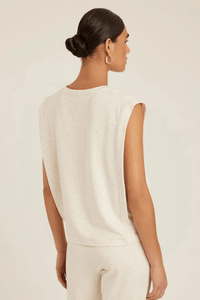 Lenny Niemeyer - Blusa sem Manga Molentinho Viscolinho Off White