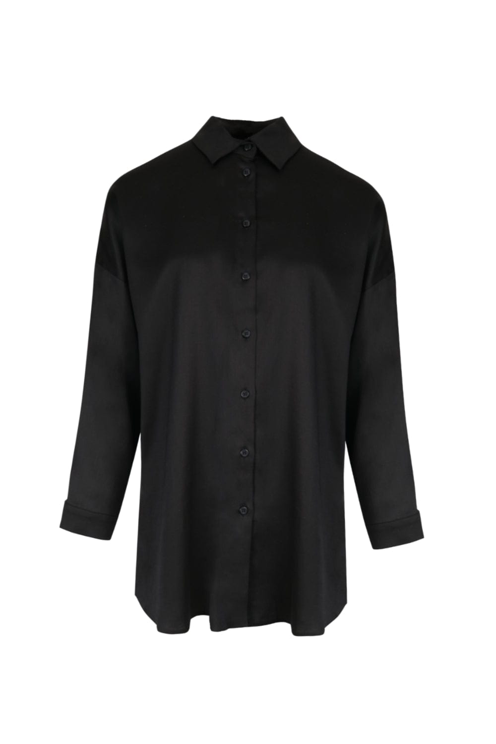 Access - Camisa de Manga Longa Oversized Preto