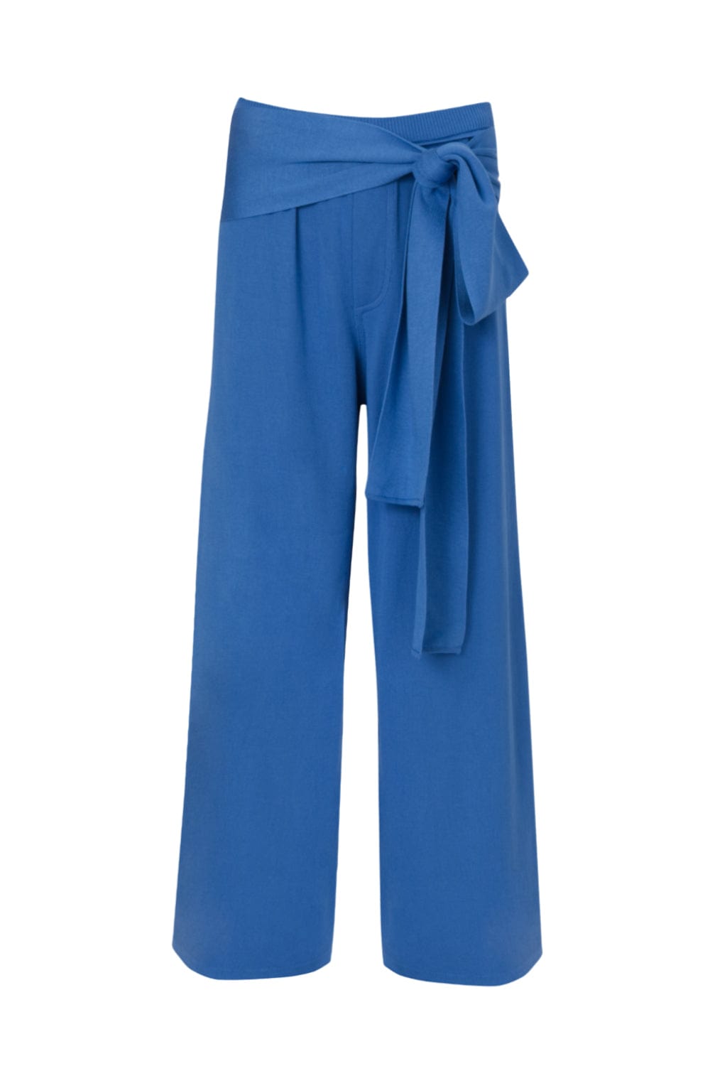 Coven - Calça Tricot Faixa Nó Azul