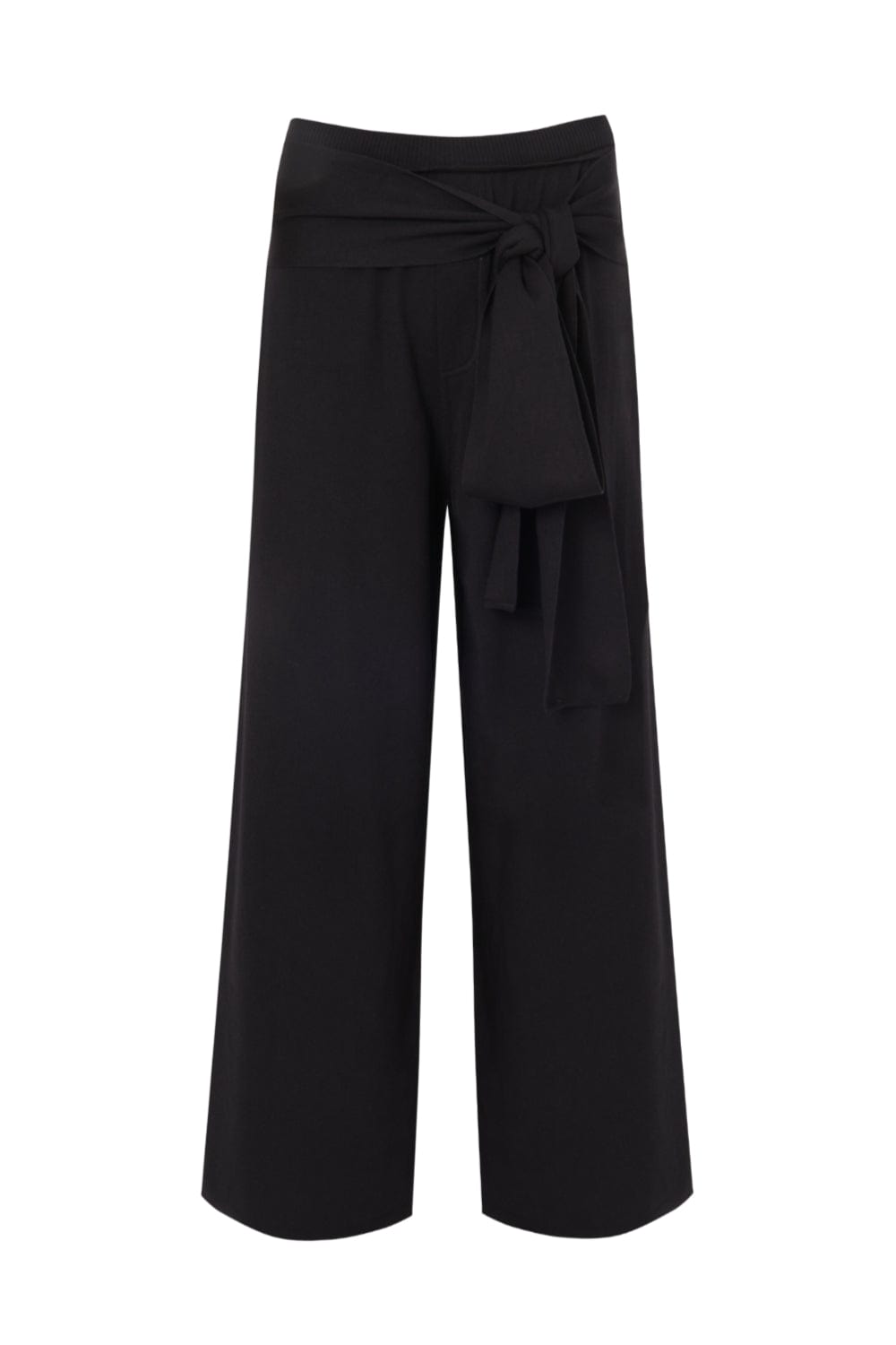 Coven - Calça Tricot Faixa Nó Preto