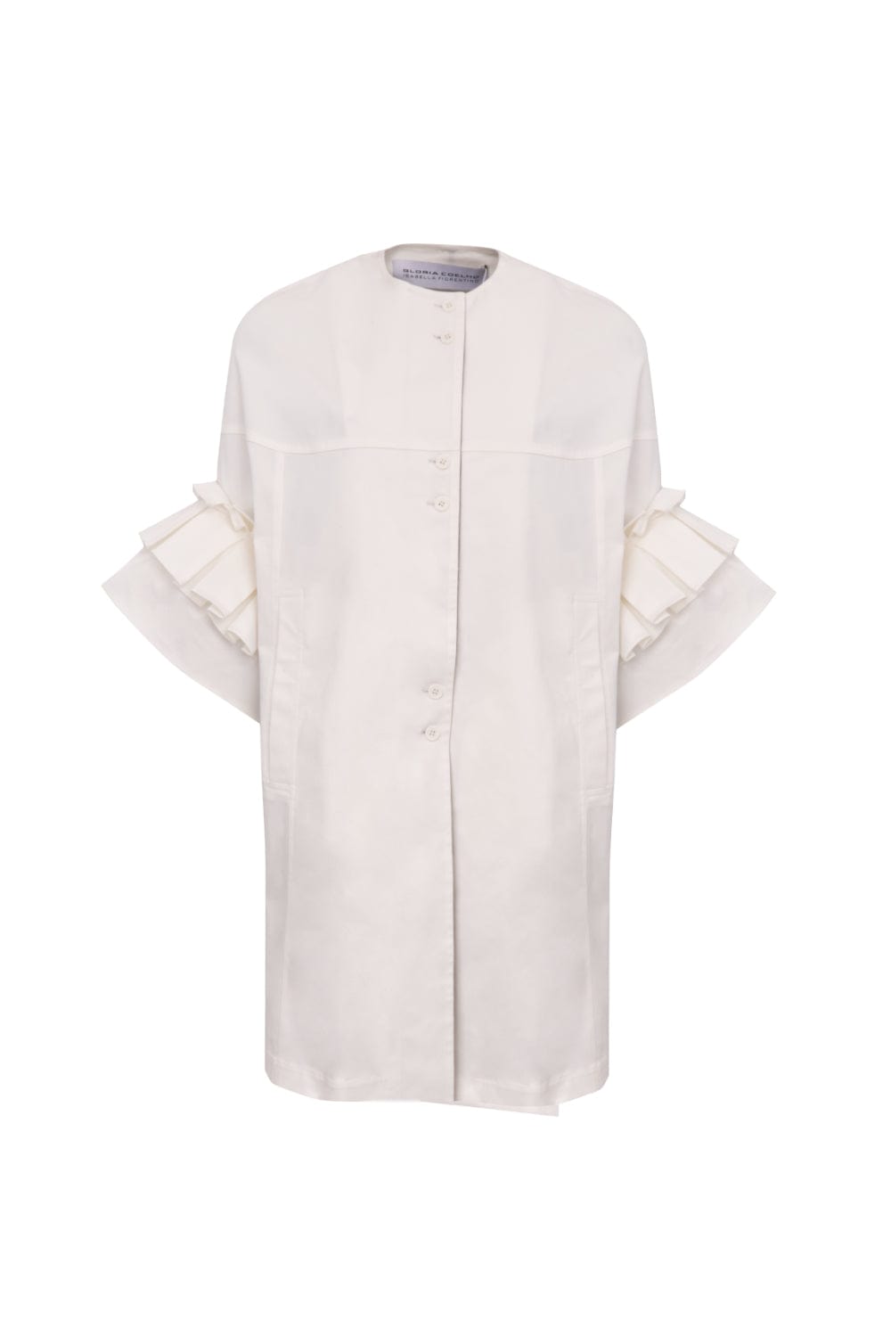 Glória Coelho - Cardigan Sarja Isabella Fiorentino Off White