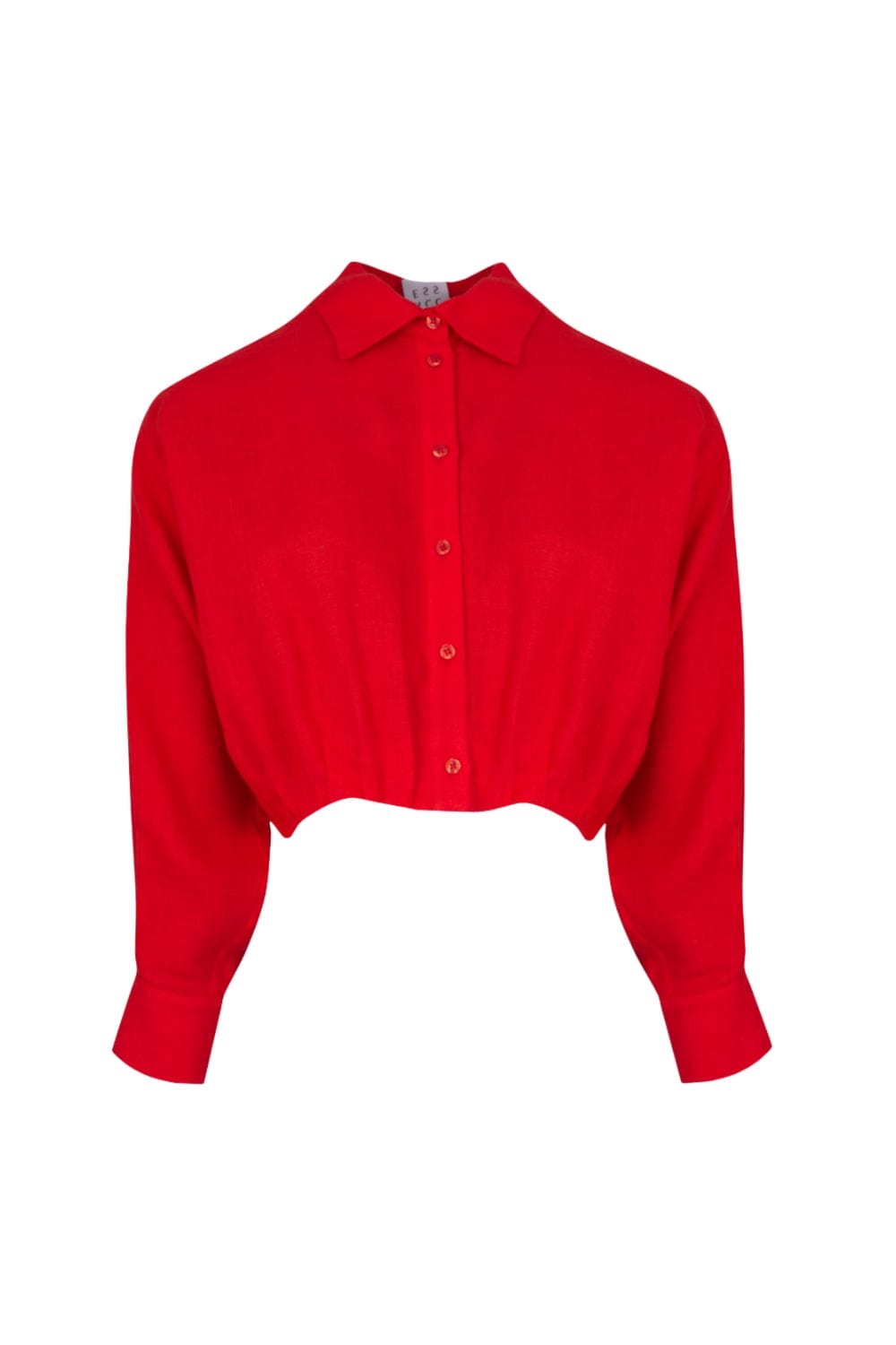 Access - Camisa Cropped Linho Coral