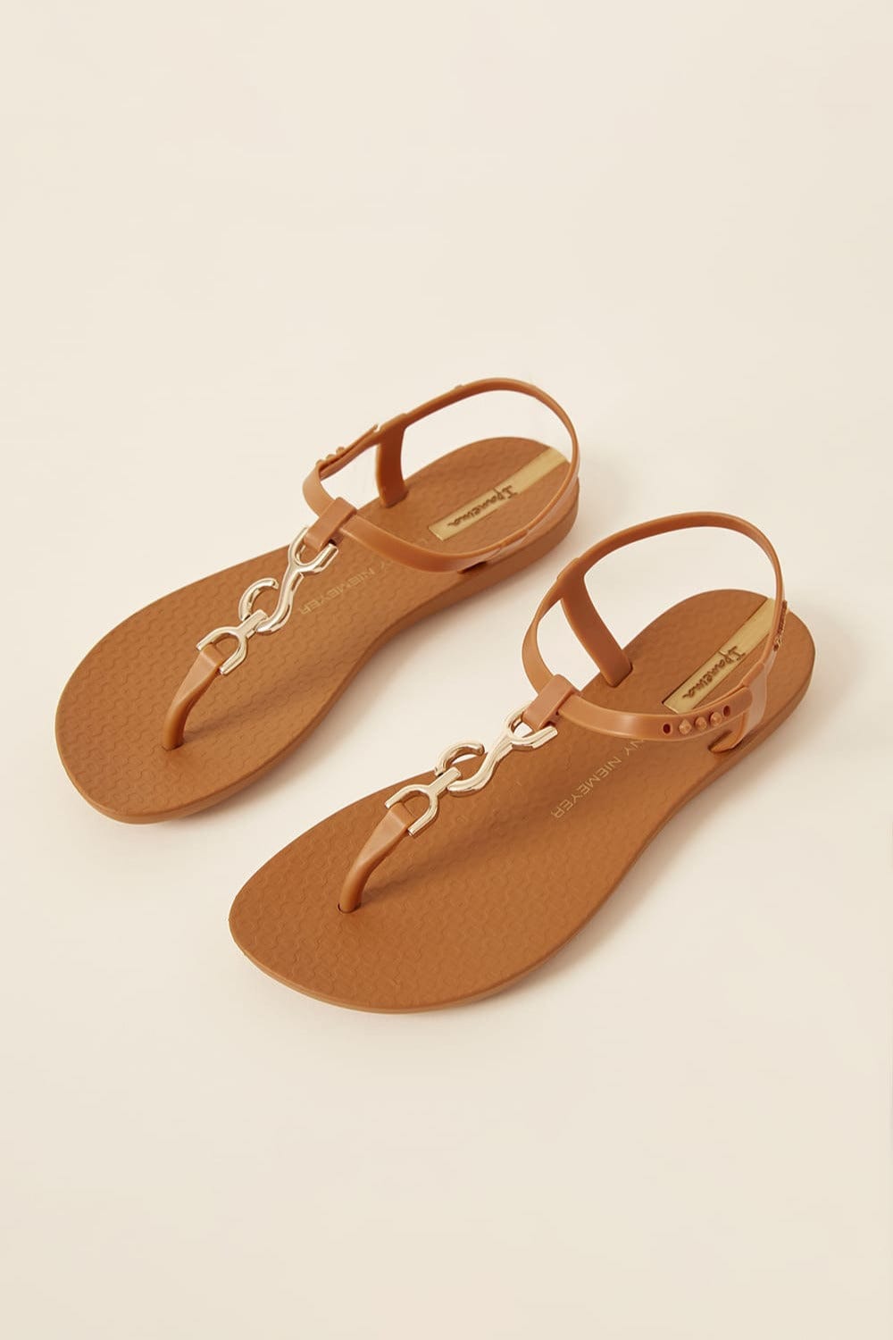 Lenny Niemeyer - Sandália Bridão Anzol Caramelo