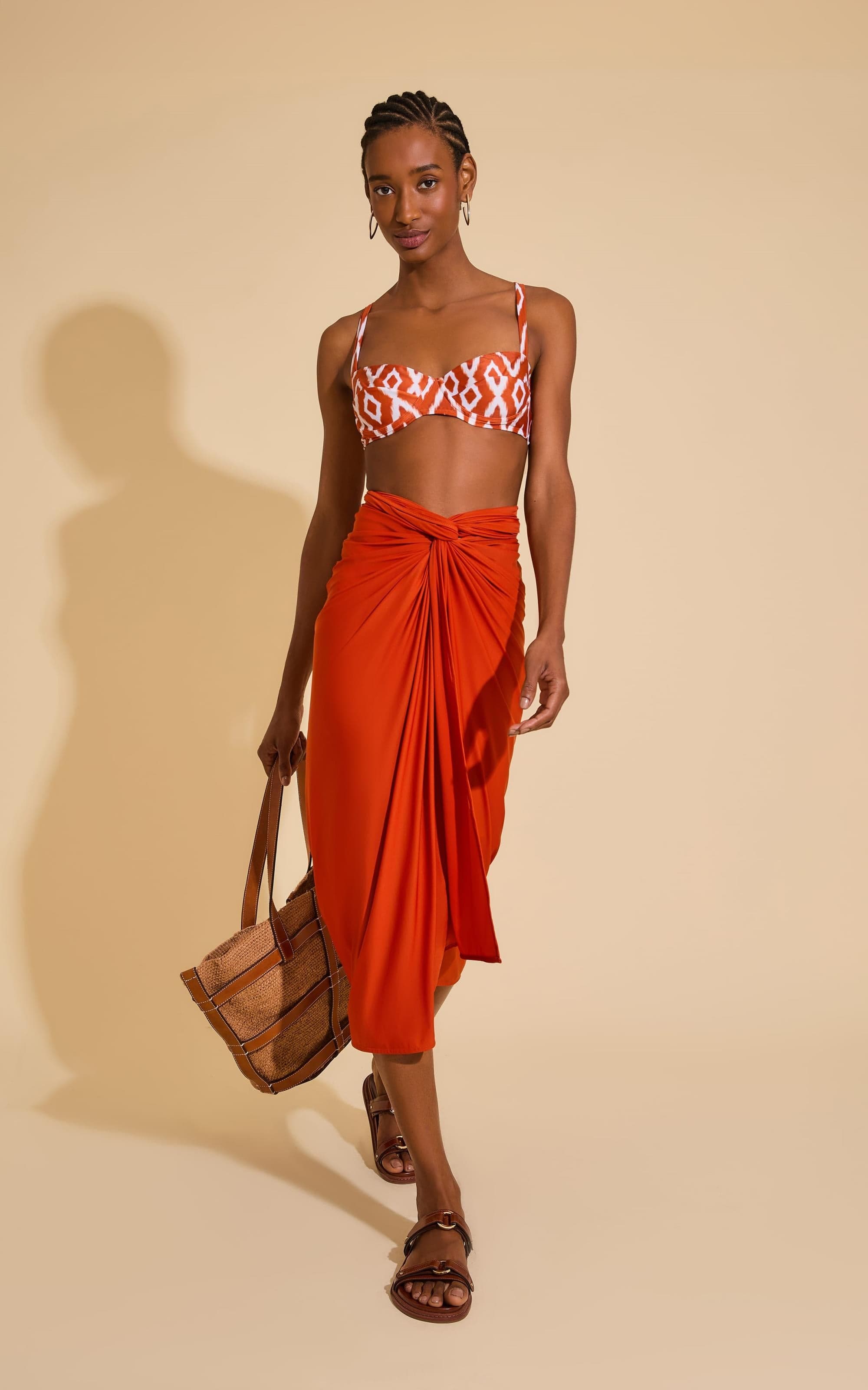 Lenny Niemeyer - Canga Nó Curcuma Terracota