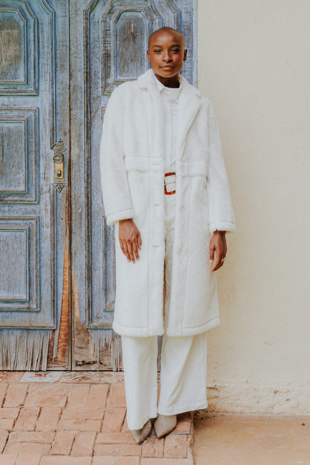 Alex Max - Casaco 7/8 Sintético Off White