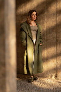 Kazy - Trench Coat Verde