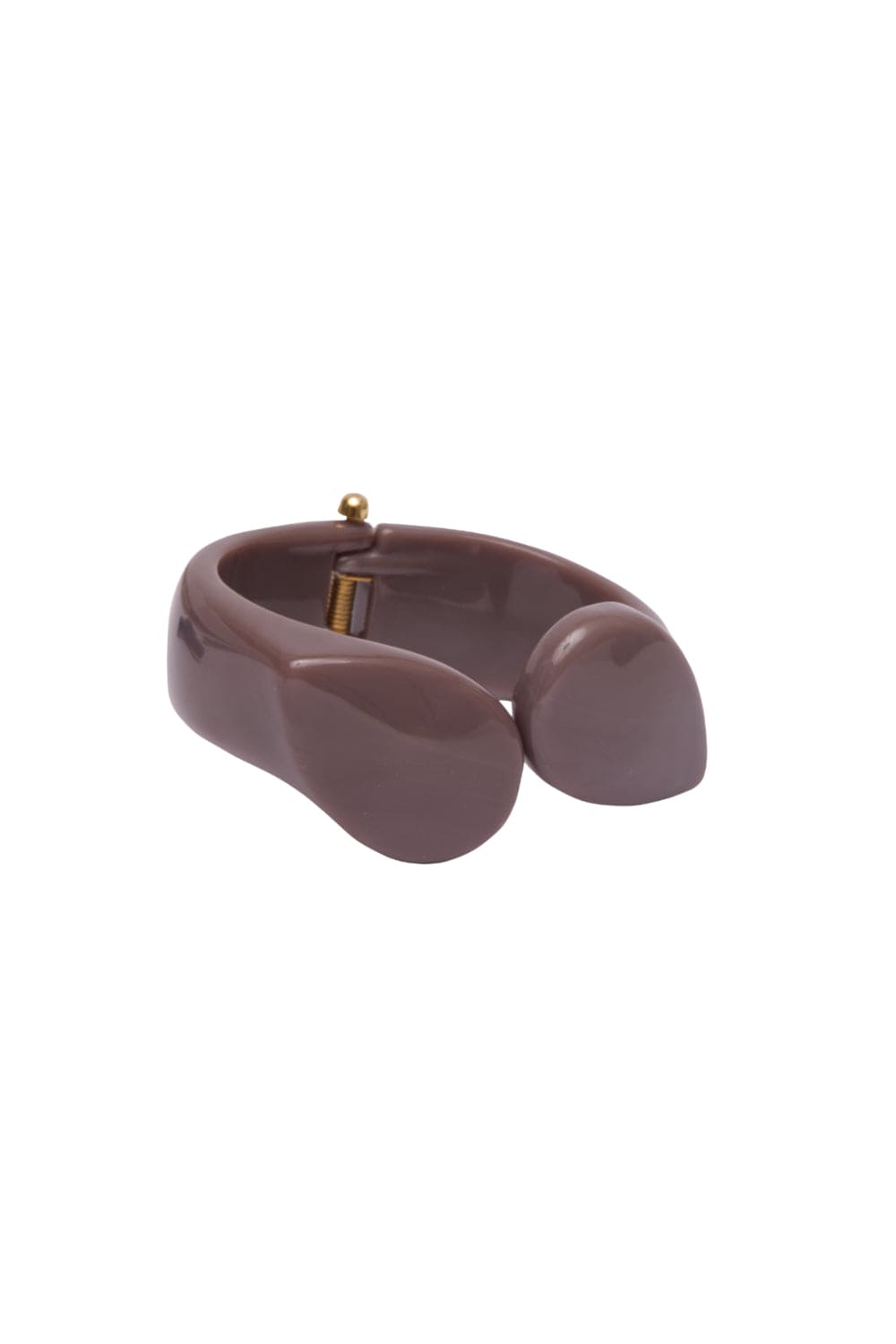 Angela Caputti - Bracelete Click Marrom